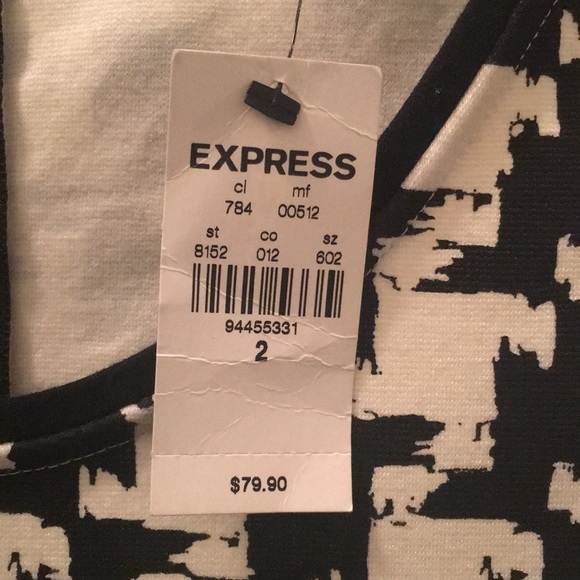 Express Patterned Dress - Picture 2 of 2